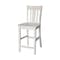 Whitewood Industries Solid Wood San Remo Counter Height Dining Stool - 24" Seat Height S-102 - alternate 1